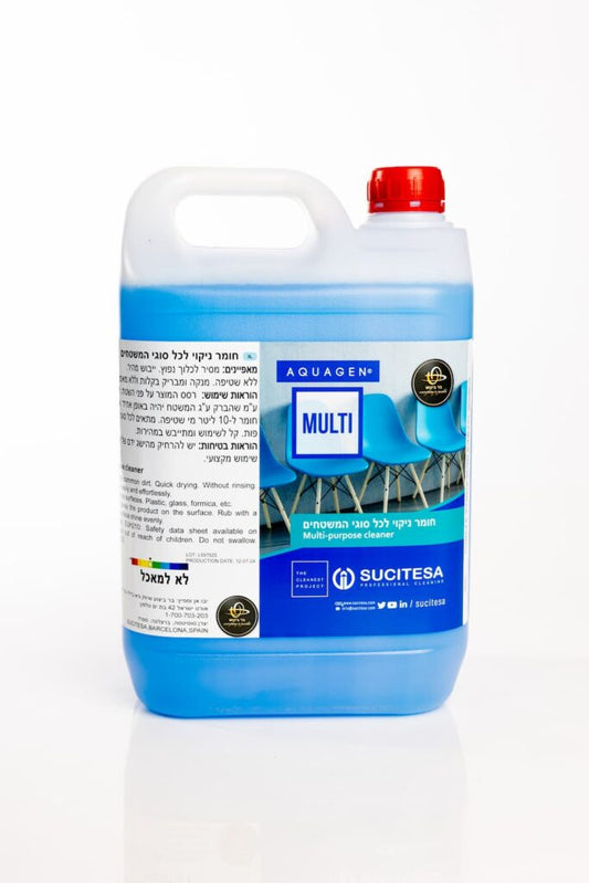 AQUAGEN MULTI מולטי – חומר ניקוי כללי ניטרלי PH-6