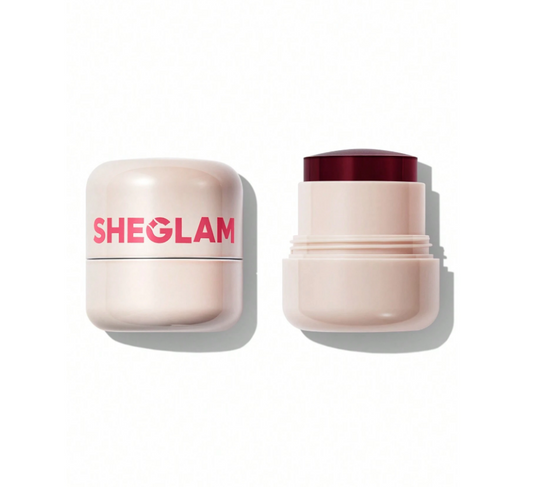 SHEGLAM Jelly-Licious – טינט היברידי לשפתיים וללחיים במרקם ג'לי, היפר-פיגמנטי ומרגיע