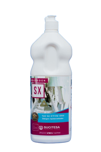 AQUAGEN SX שמפו לניקוי שטיחים ללא קצף